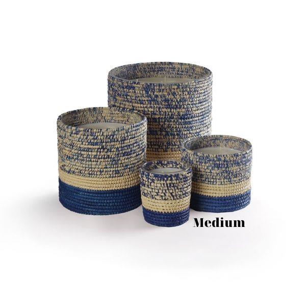 COTE BOUGIE MARRAKECH SCENTED CANDLE MEDIUM RAPHIA MAZAGAN CITRON