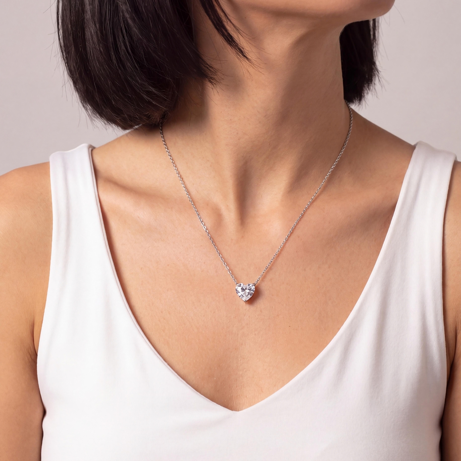 HEART PENDANT SILVER