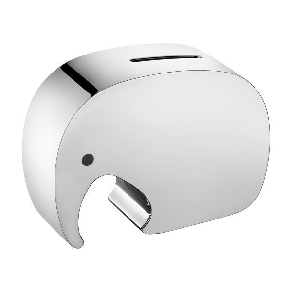 GEORG JENSEN MINIPHANT MONEYBOX STAINLESS STEEL