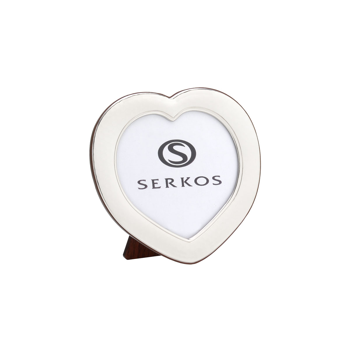 HEART PICTURE FRAME SILVER PLATED