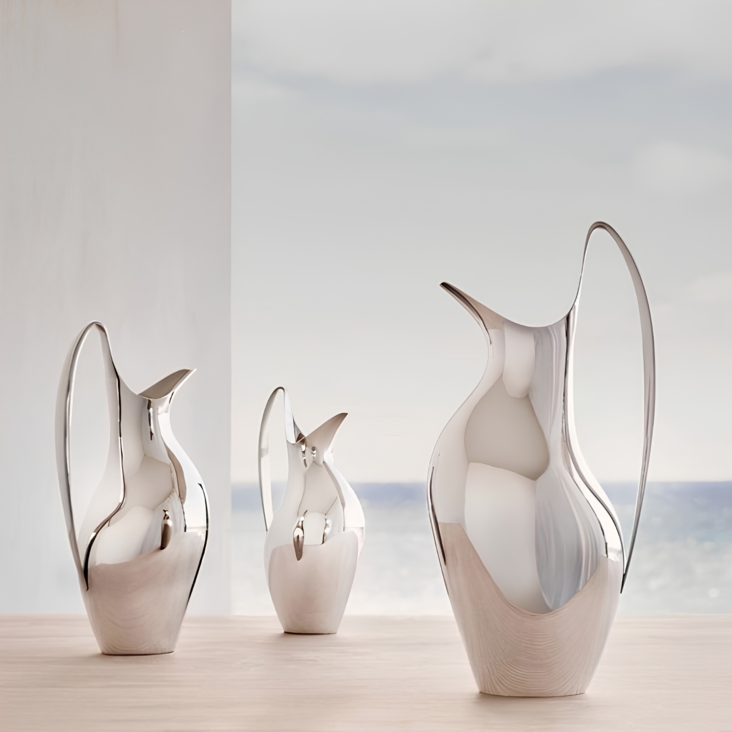GEORG JENSEN HENNING KOPPEL JUG STAINLESS STEEL