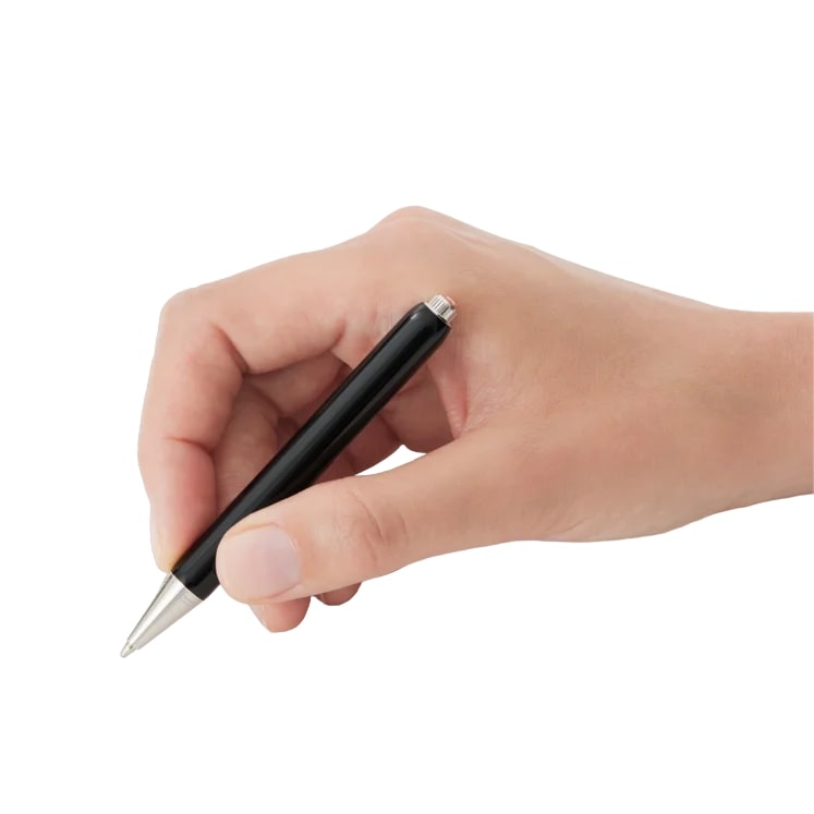 MONTBLANC HERITAGE ROUGE ET NOIR BABY SPECIAL EDITION BLACK BALLPOINT PEN