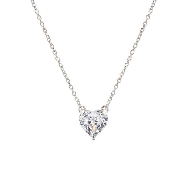 HEART NECKLACE SILVER