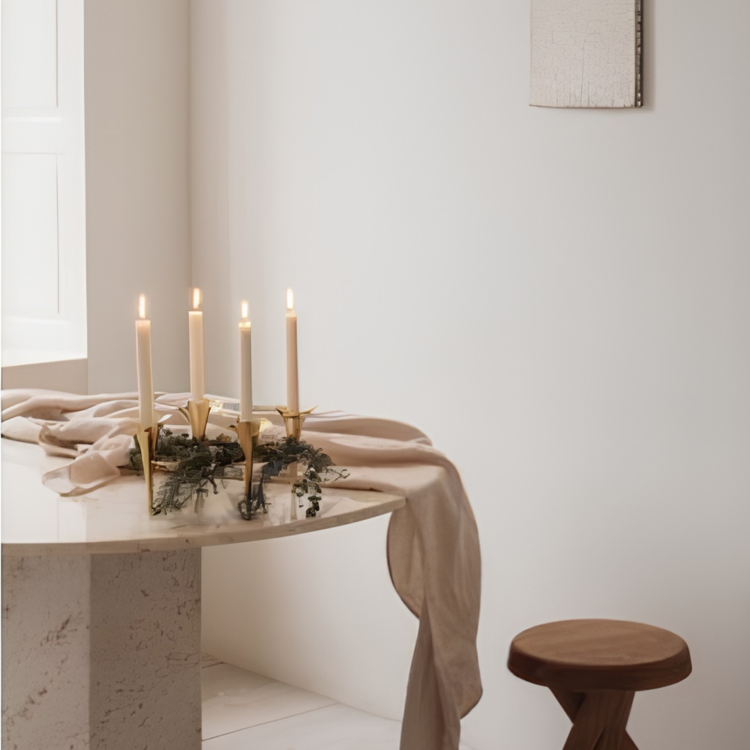 GEORG JENSEN BLOOM CANDLE HOLDER