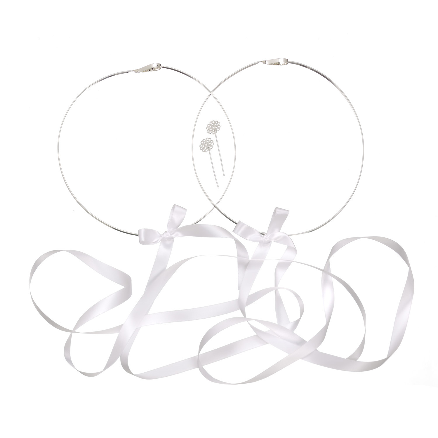 WEDDING WREATHS SILVER PLATED