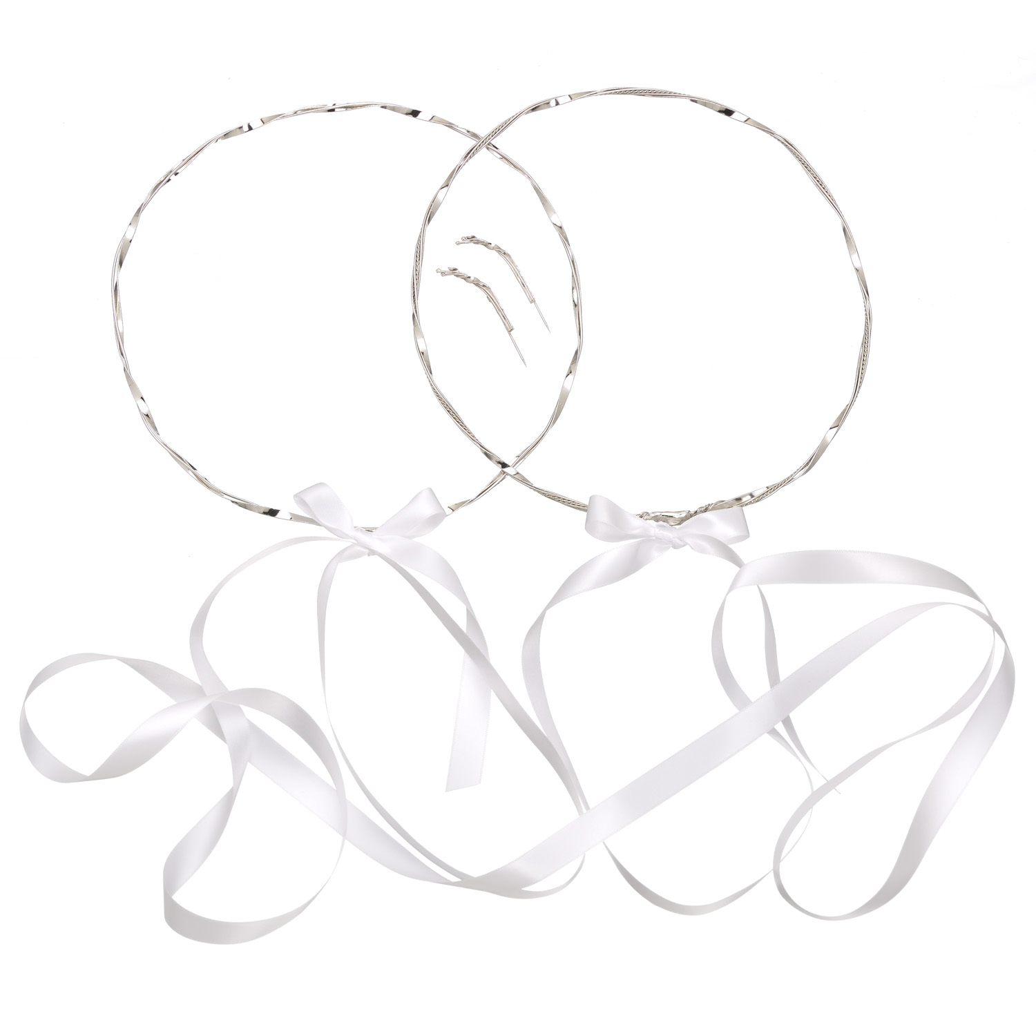 WEDDING WREATHS SILVER PLATED