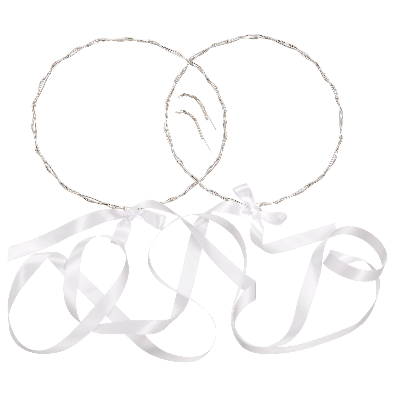 WEDDING WREATHS SILVER PLATED