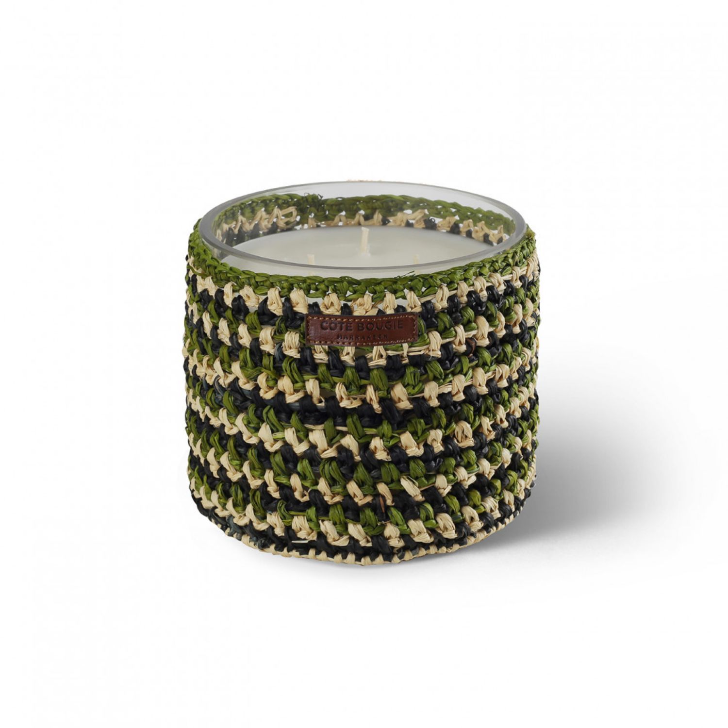 COTE BOUGIE MARRAKECH RAPHIA MONA MEDIUM SCENTED CANDLE
