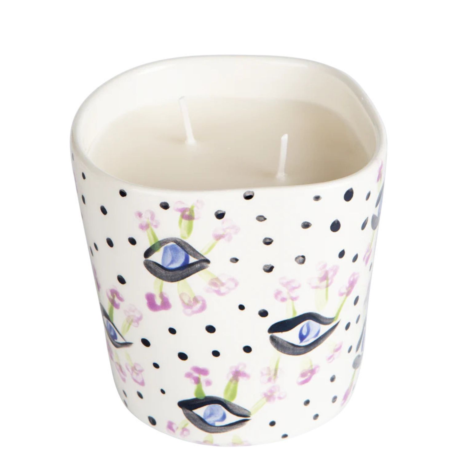 RHEA KALO EYEFLOWER SCENTED CANDLE