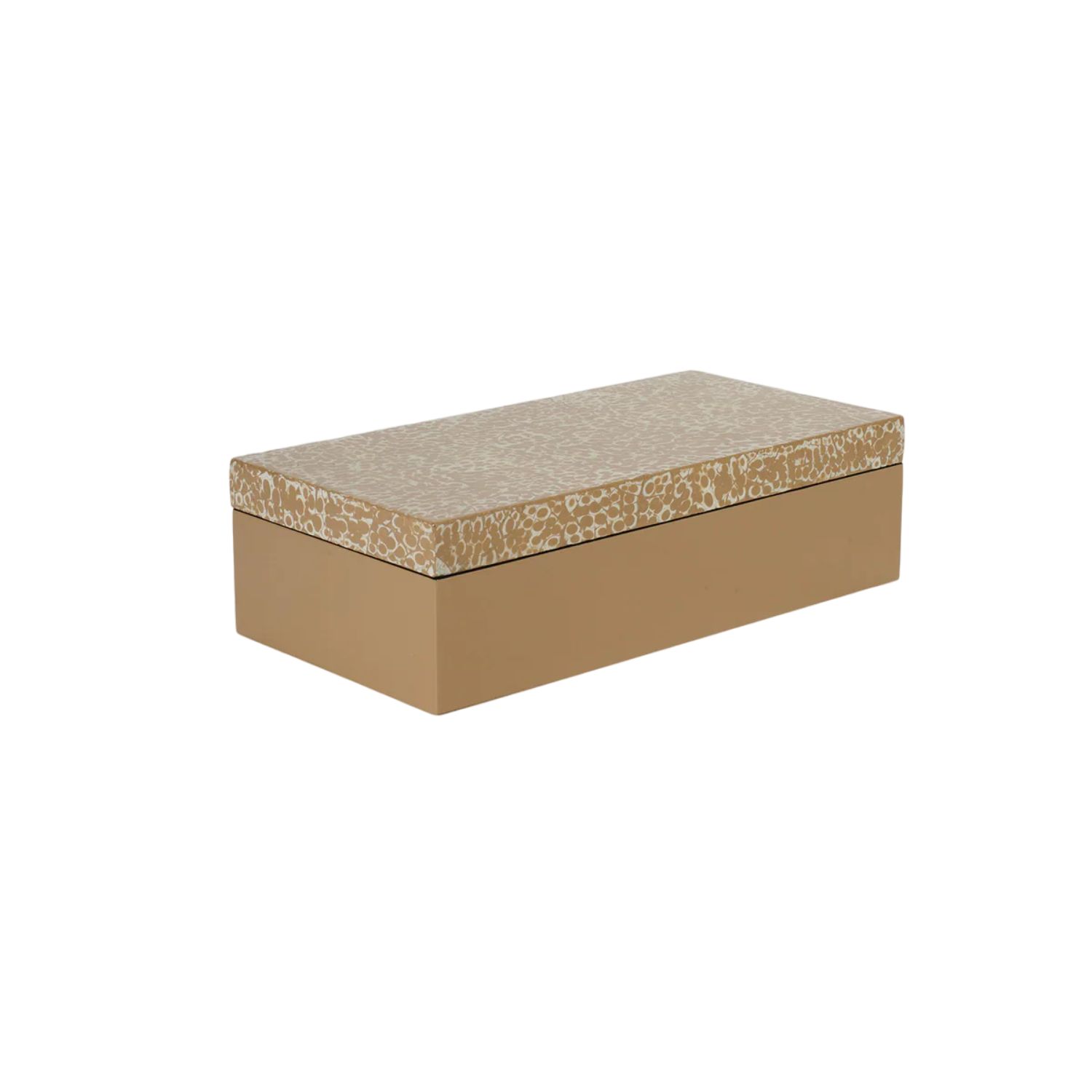 OISOIOI WOODEN BOX EGGSHELL CAMEL