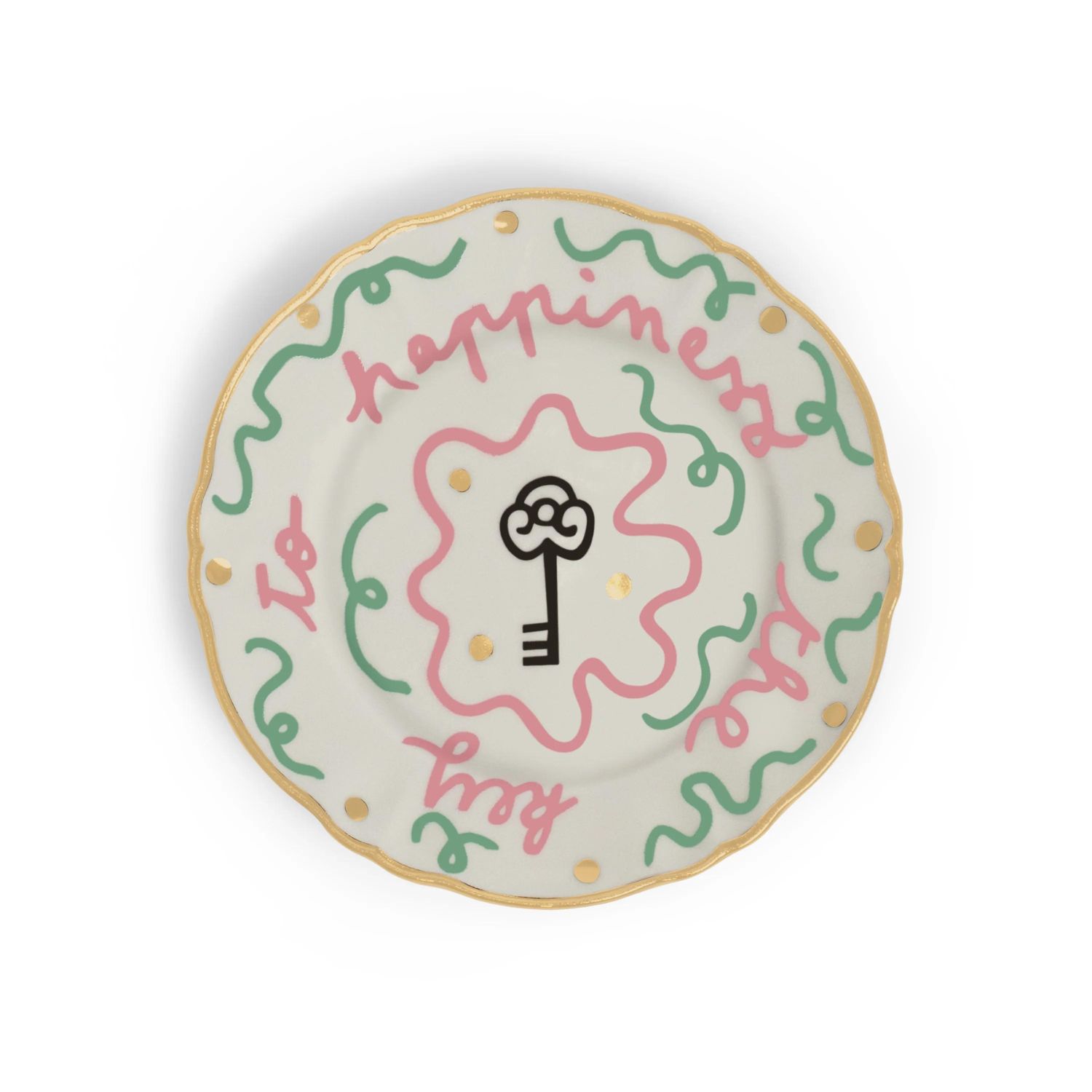 BITOSSI LITTLE PLATE KEY SET OF 6 PIECES