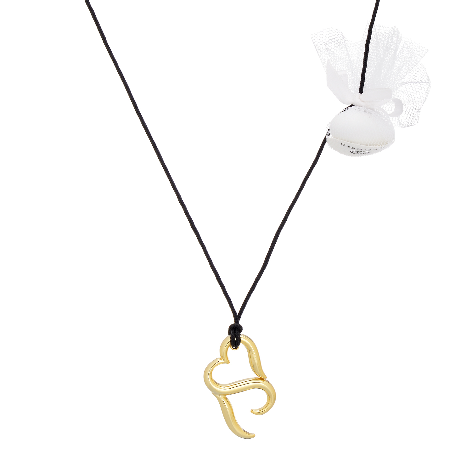 BONBONNIERE HEART NECKLACE GOLD PLATED