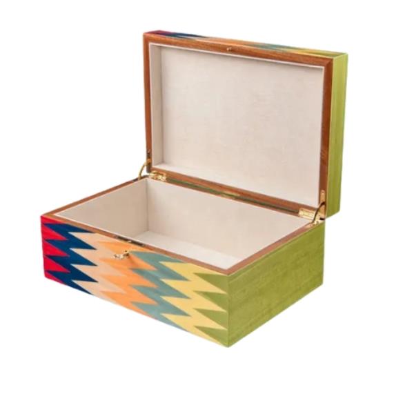 ZAG WOOD LUXURY JEWELLERY BOX