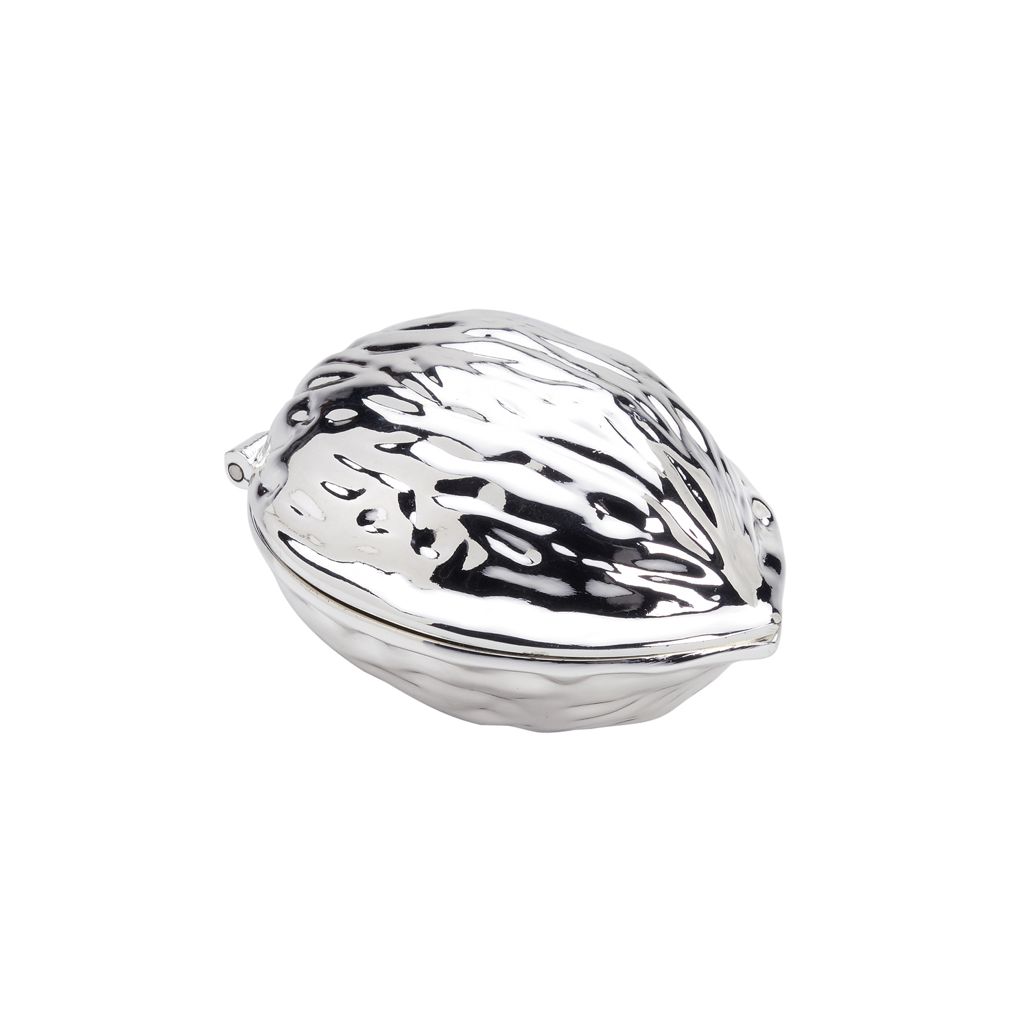 SILVER PLATED NUTCRACKER WALLNUT