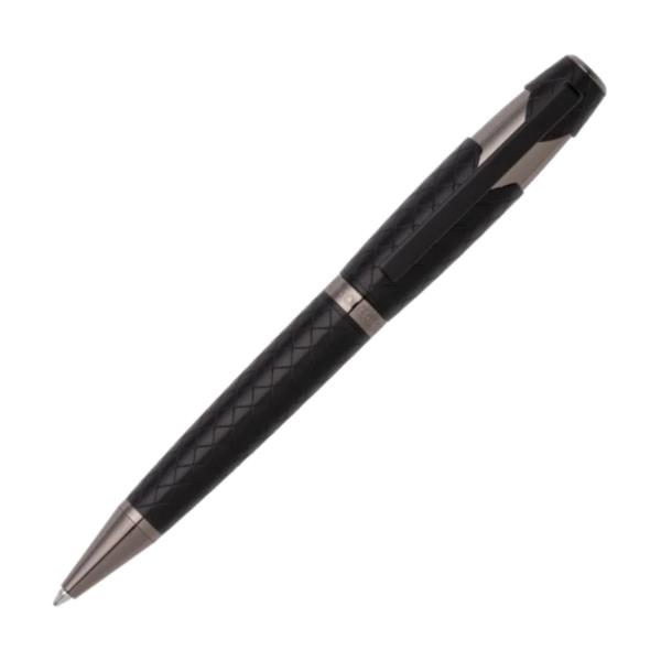 HUGO BOSS BALLPOINT PEN CHEVRON BLACK PEN