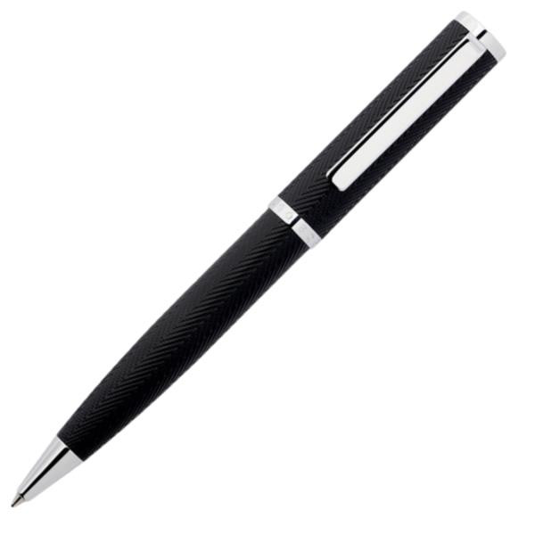 HUGO BOSS BALLPOINT FORMATION HERRINGBONE PEN