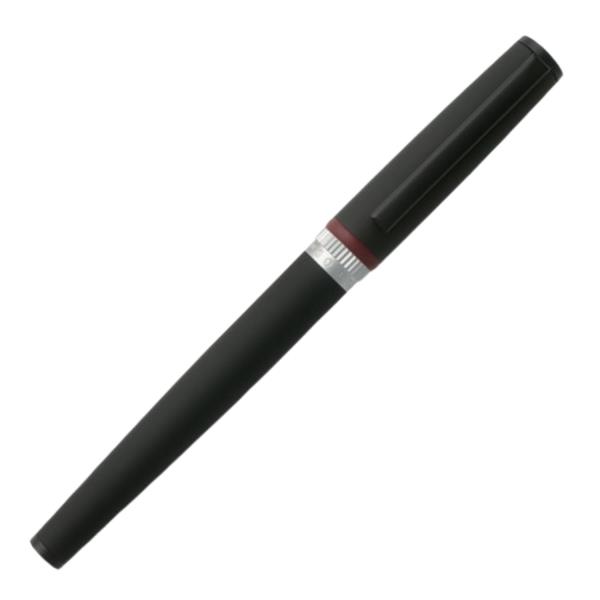 HUGO BOSS ROLLLERBALL GEAR BLACK PEN