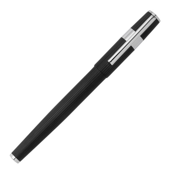 HUGO BOSS ROLLERBALL GEAR PINSTRIPE BLACK ΣΤΥΛΟ