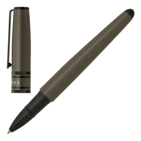 HUGO BOSS ROLLERBALL ILLUSION GERA KHAKI ΣΤΥΛΟ
