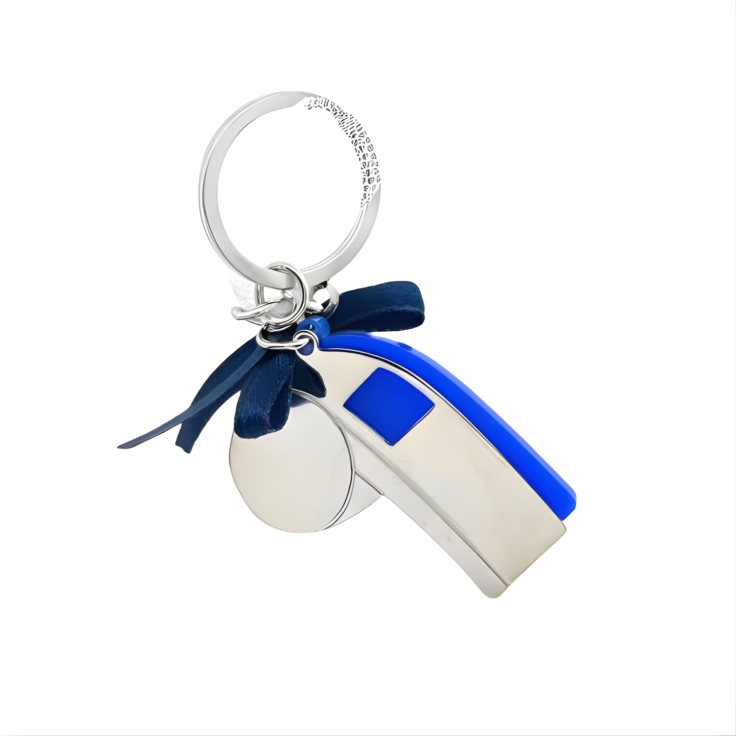 BONBONNIERE DOUBLE WHISTLE PLEXI KEYCHAIN