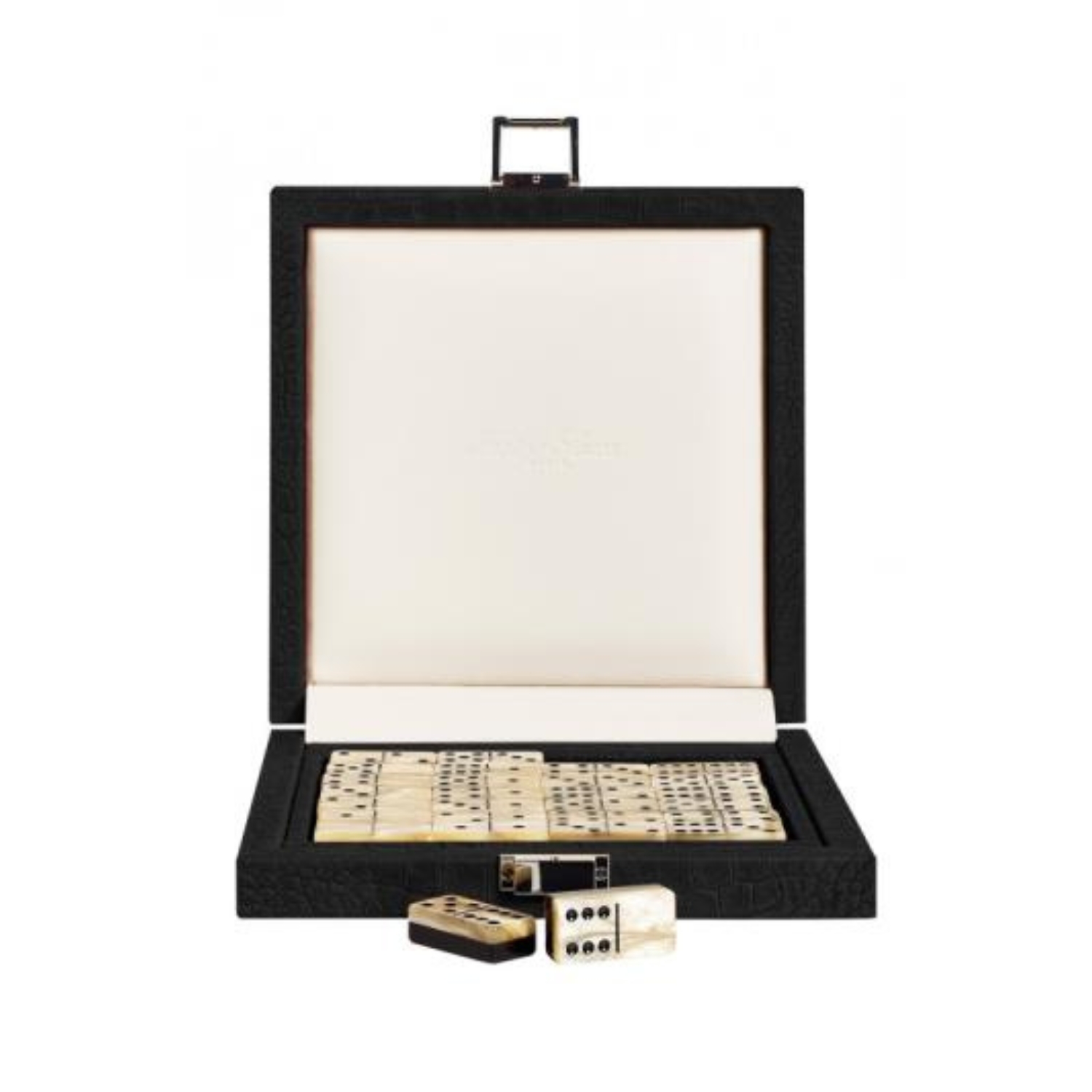 HECTOR SAXE COFFRET ΝΤΟΜΙΝΟ DELUXE ALLIGATOR BLACK