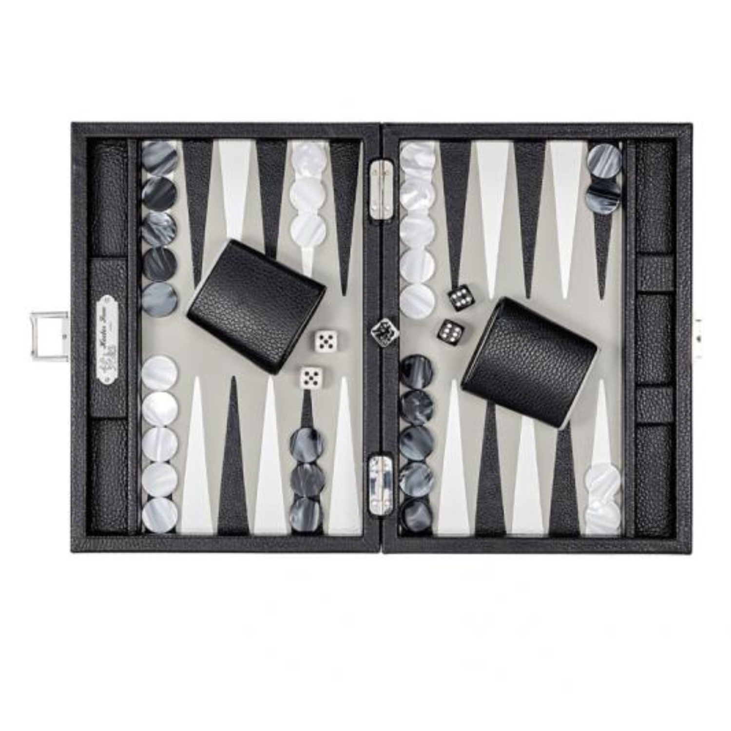 HECTOR SAXE BACKGAMMON BUFFALO BLACK