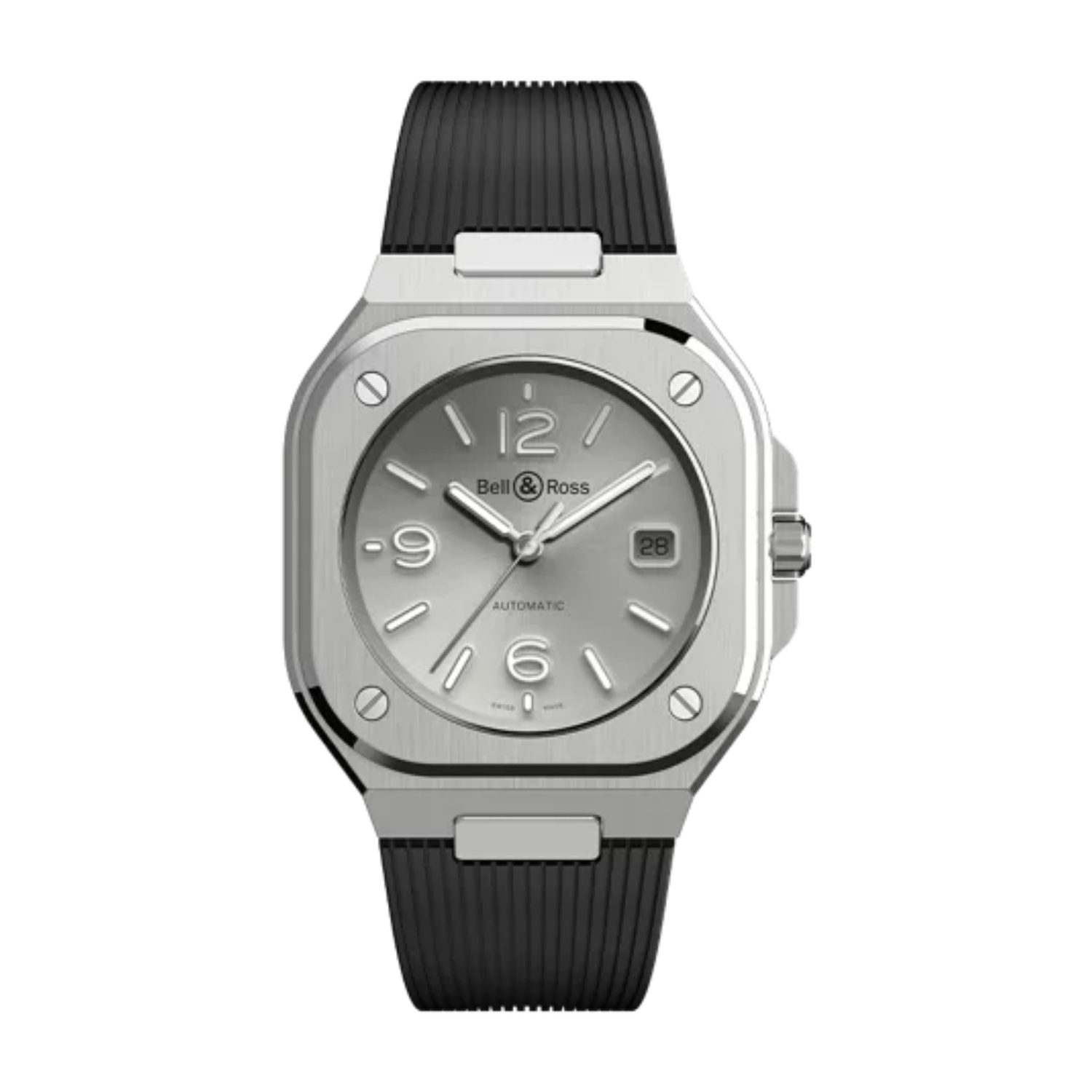BELL & ROSS BR-05 GREY STEEL 40 MM