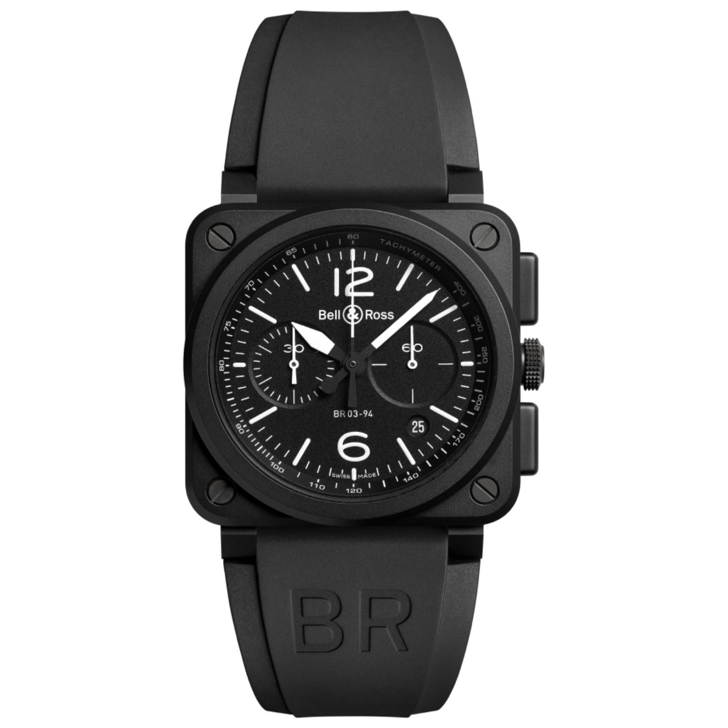 BELL & ROSS BR-03 CHRONO BLACK MATTE 42 MM