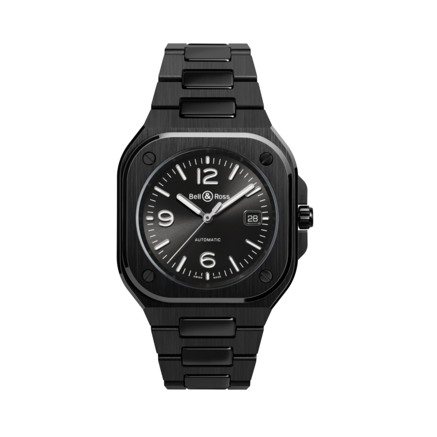 BELL & ROSS BR-05 BLACK CERAMIC 41 MM