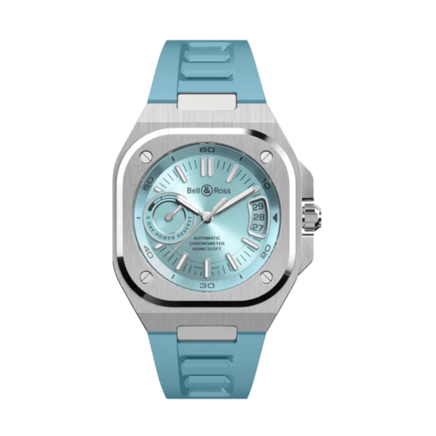 BELL & ROSS BR-X5 ICE BLUE STEEL 41 MM