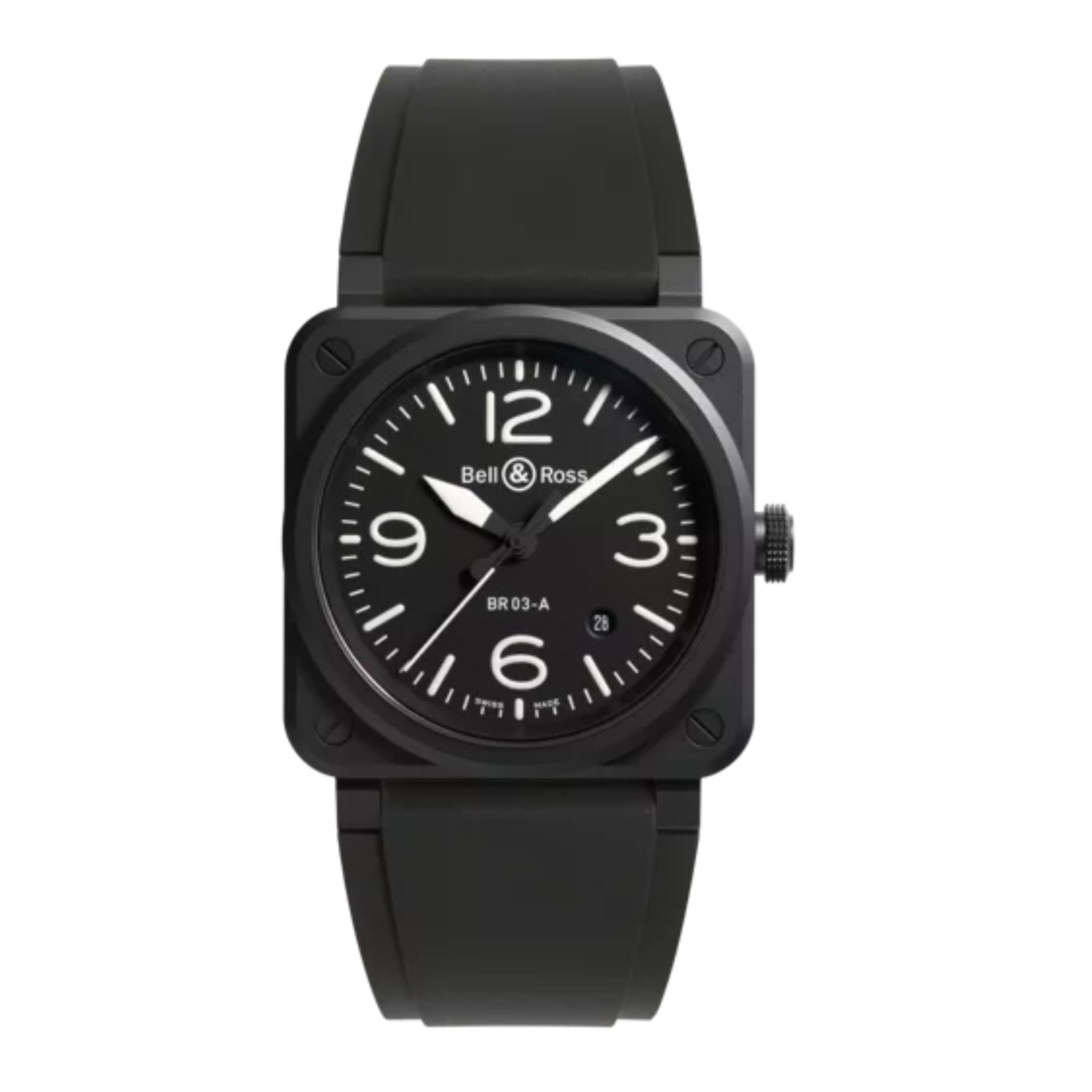 BELL & ROSS BR-03 BLACK MATTE 41 MM