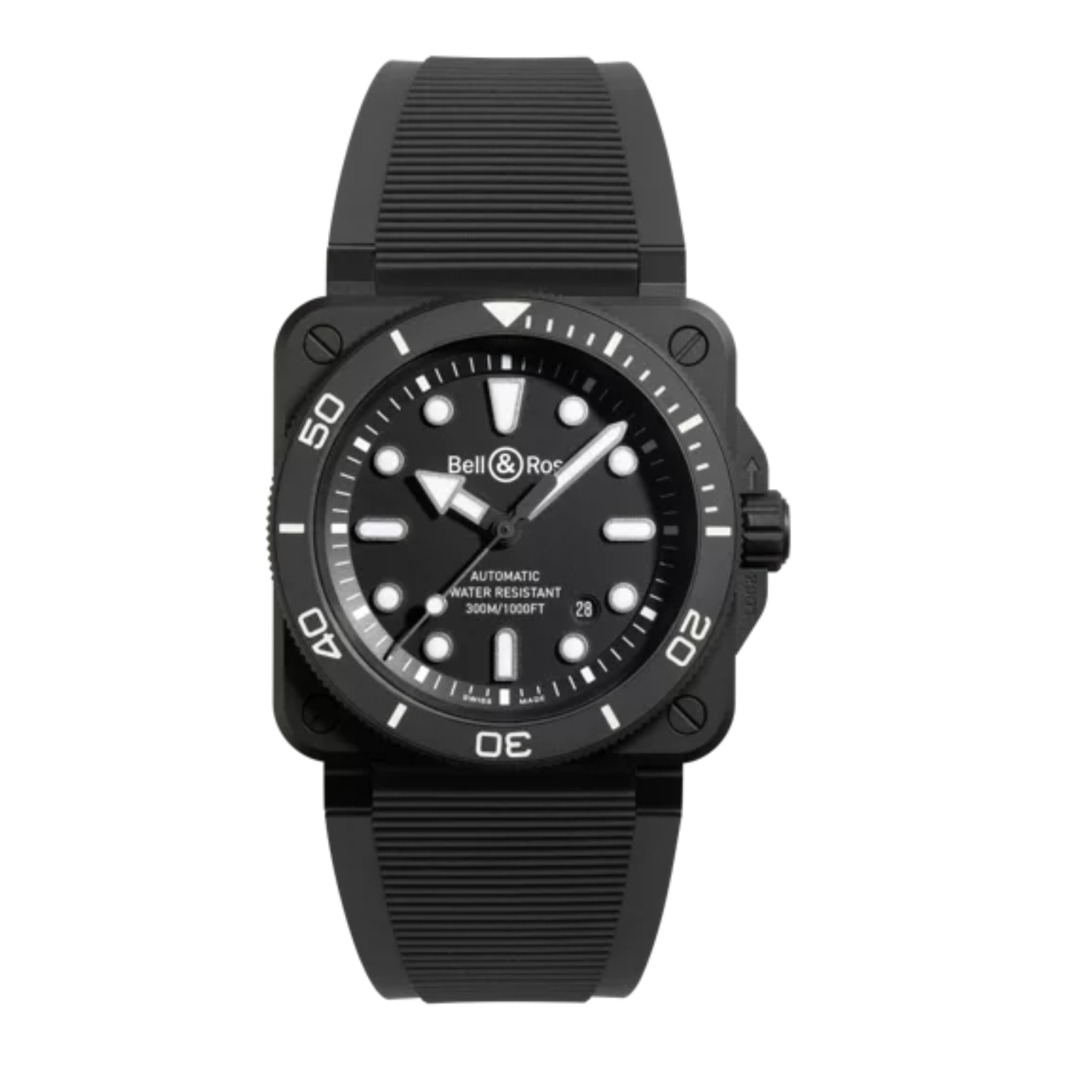 BELL & ROSS BR-03 DIVER BLACK MATTE CERAMIC 42 MM