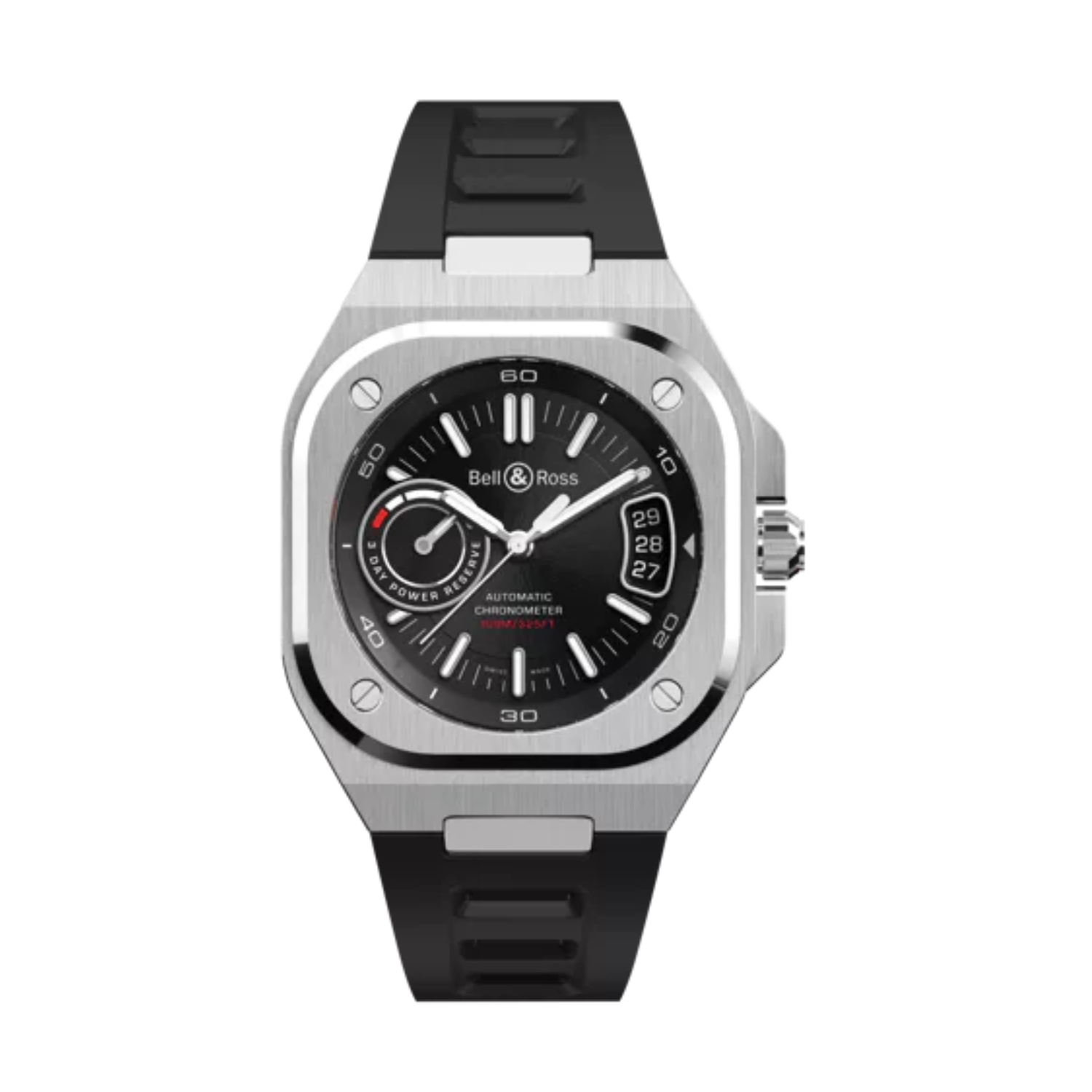BELL & ROSS BR-X5 BLACK STEEL 41 MM