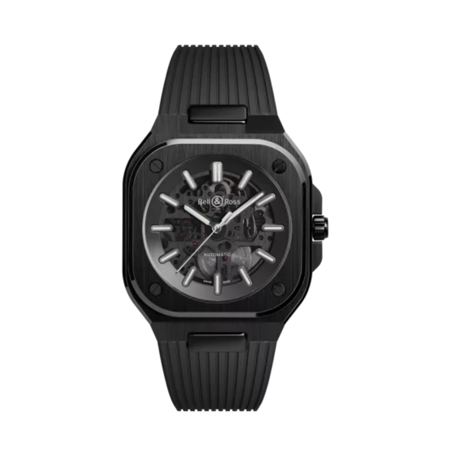 BELL & ROSS BR-05 SKELETON BLACK CERAMIC 41 MM