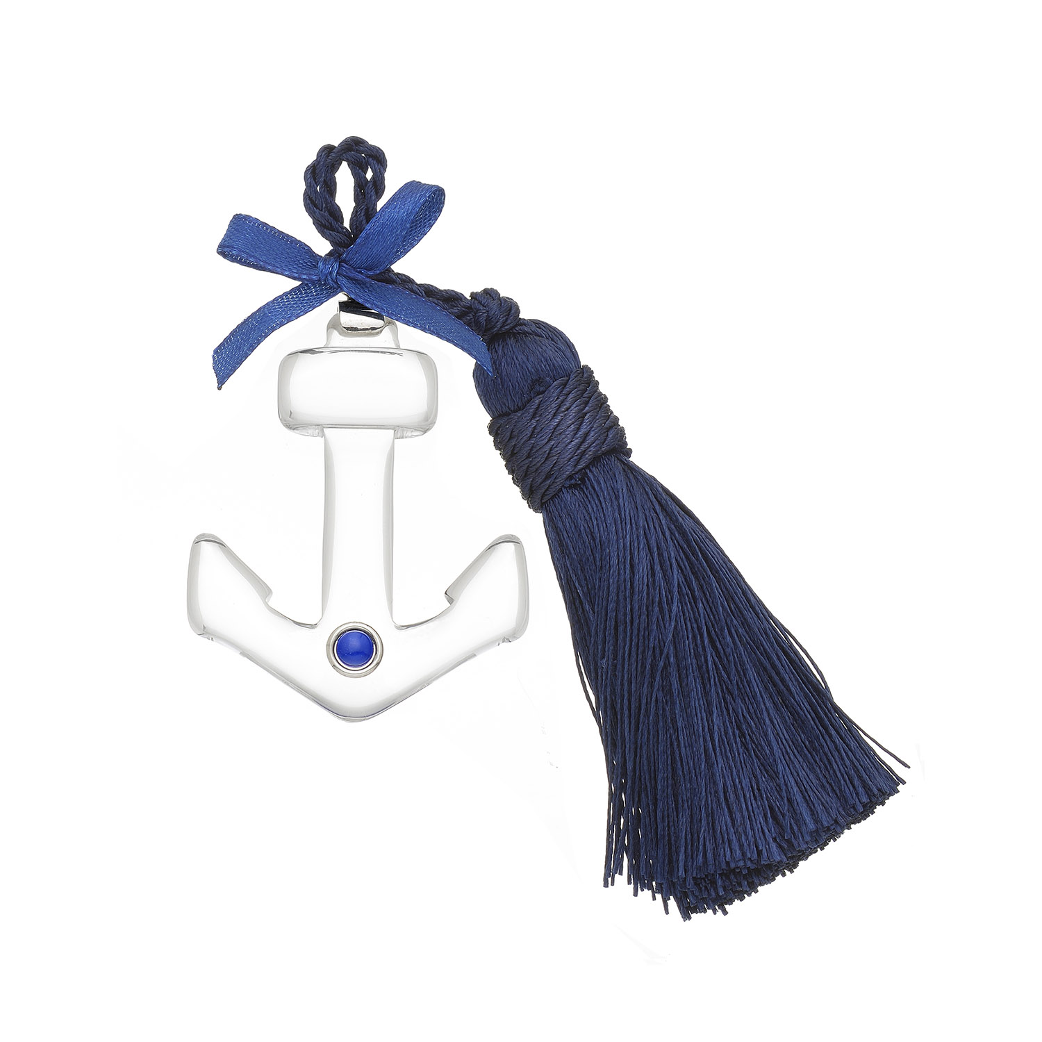 PLEXI
ANCHOR TABLEWARE CHARM WITH LAPIS