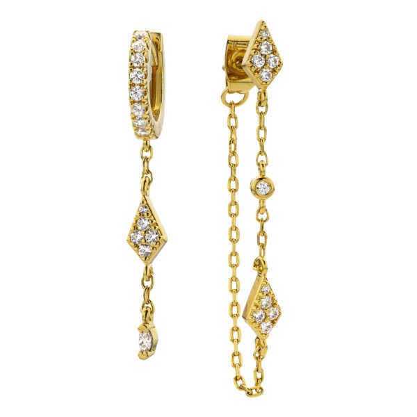MYA BAY EARRINGS LOSANGE TWIN