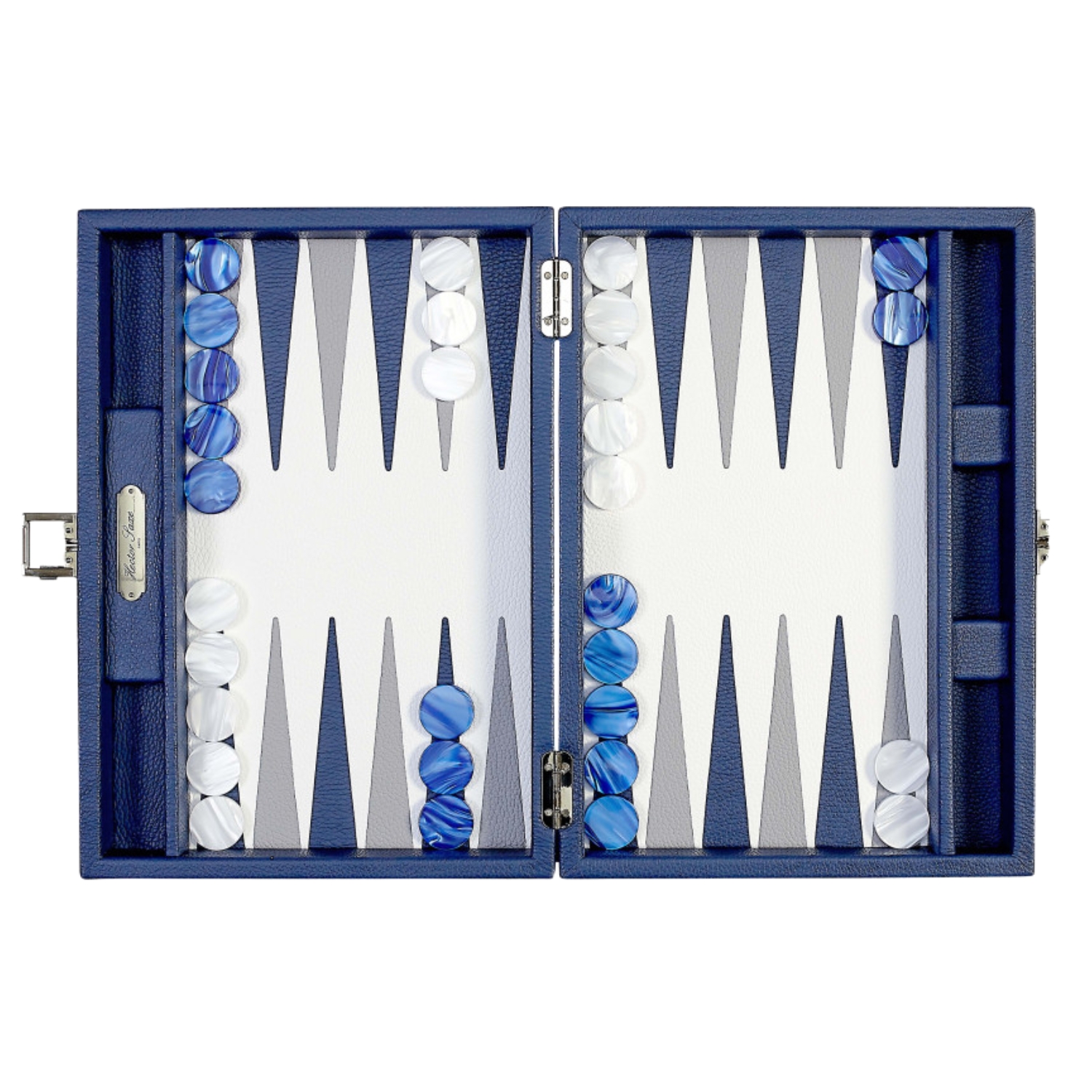 HECTOR SAXE BACKGAMMON ΒLEU DE FRANCE