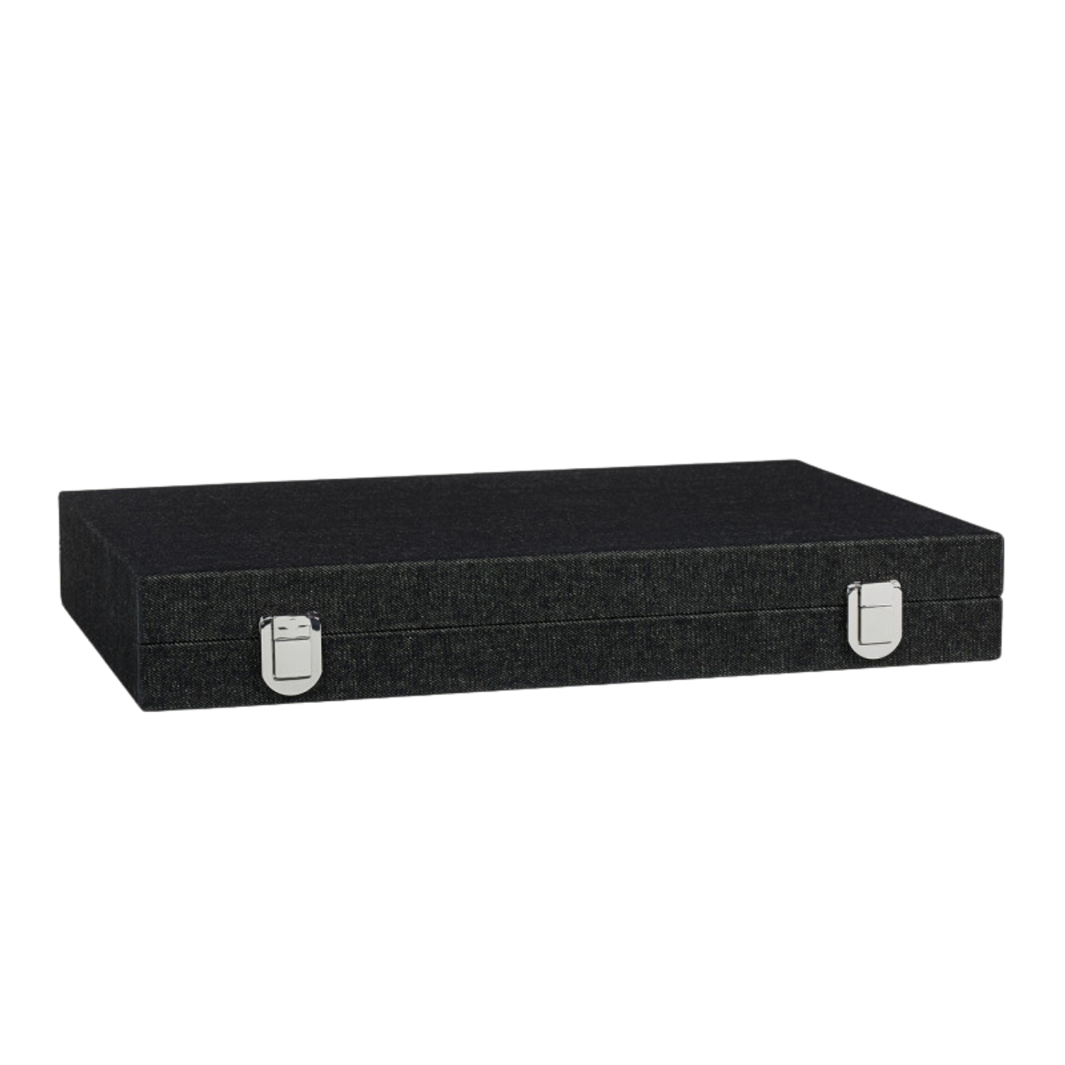 HECTOR SAXE BACKGAMMON ΑLCANTARA TOILE BLACK DENIM
