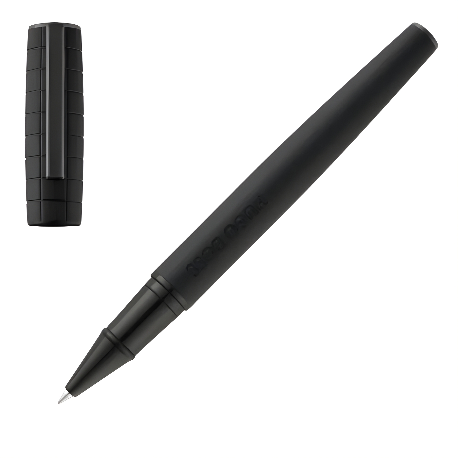ΗUGO BOSS ROLLERBALL PEN ARCHE BAUHAUS BLACK