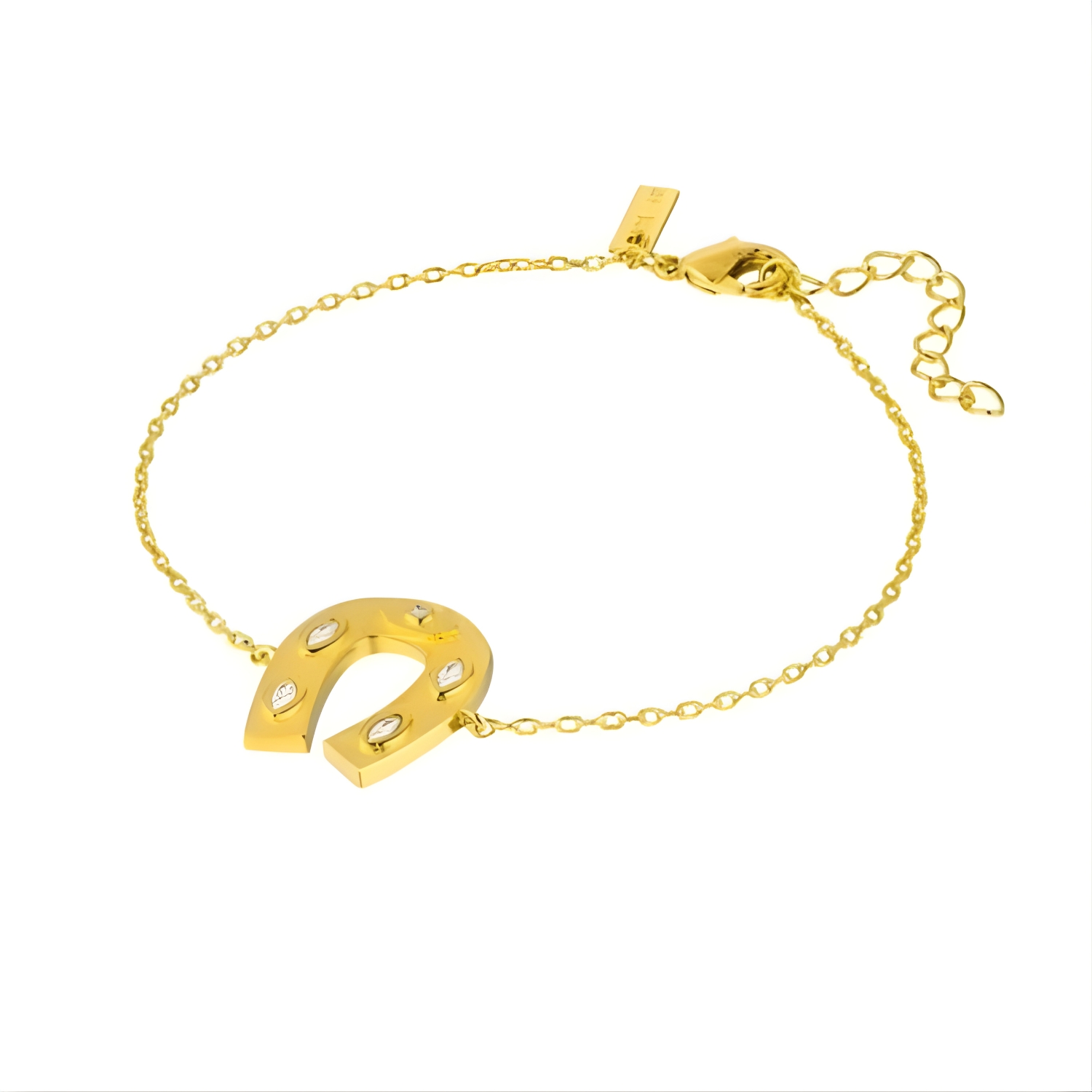 MYA BAY TEXAS HORSESHOE GOLD PLATED BRACELET