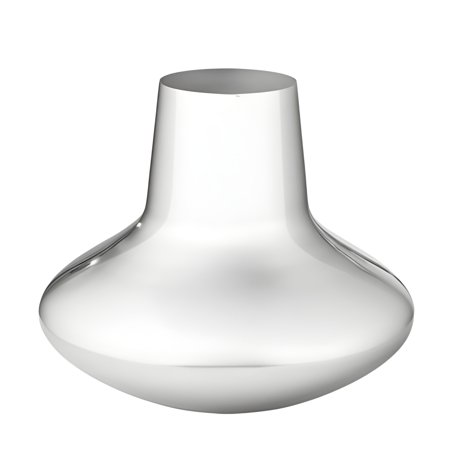 GEORG JENSEN VASE HENNING KOPPEL STAINLESS STEEL
