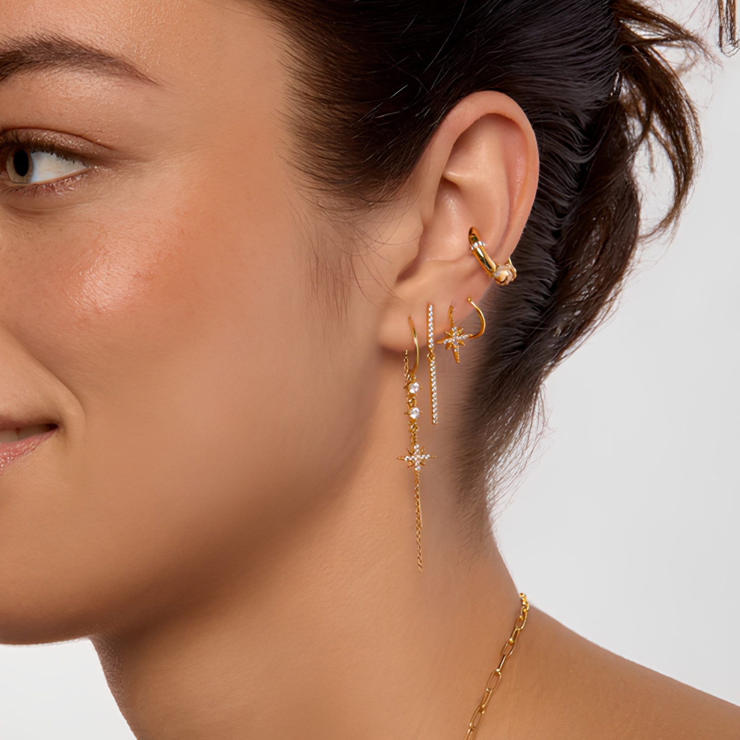 MYA BAY GOLD PLATED EARRINGS DIWALLI RIALTO
