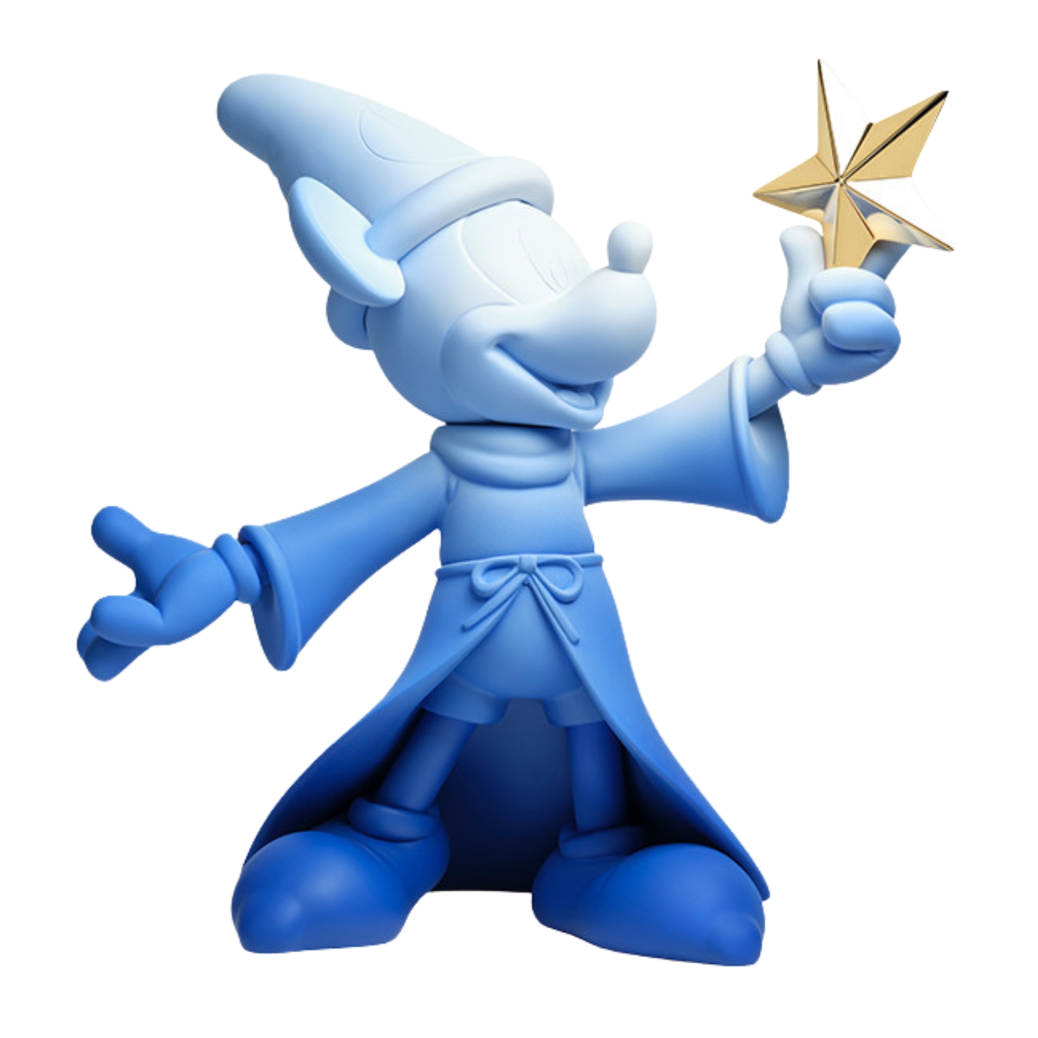 LEBLON DELIENNE MICKEY FANTASIA GRADIENT BLUE AND CHROMED GOLD STAR
