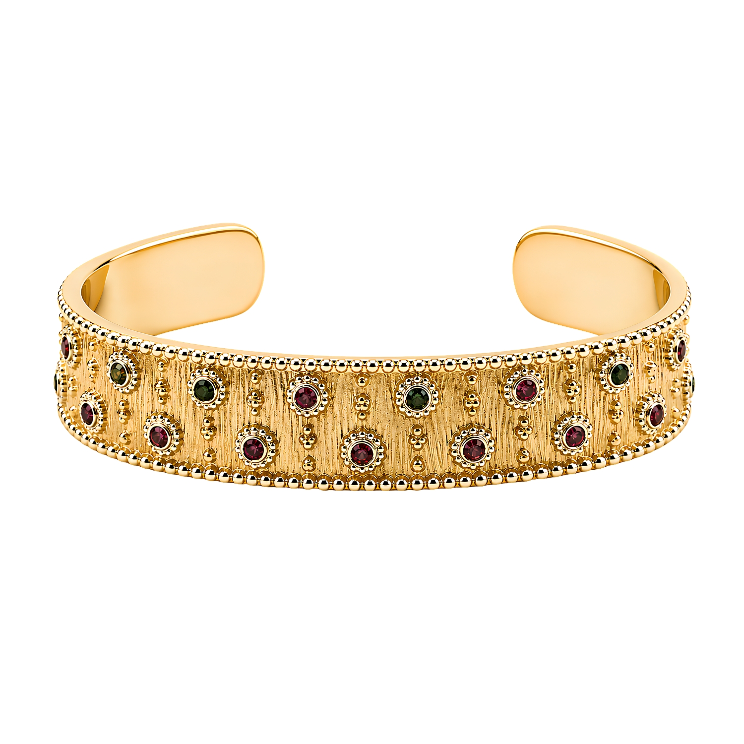 DIAPERIS GOLD-PLATED TATIANNA BRACELET WITH TOURMALINES
