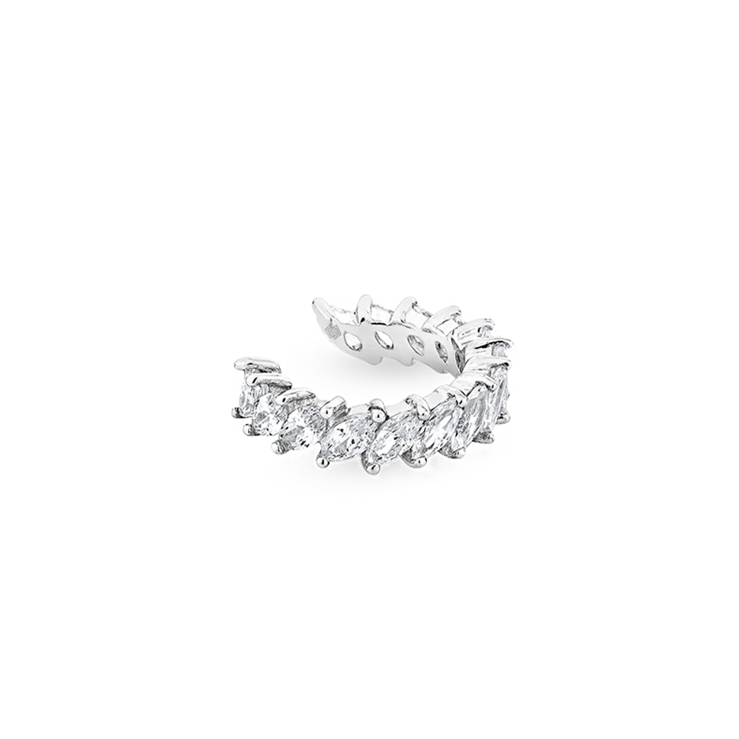 EMERGENCE EAR CUFF SILVER