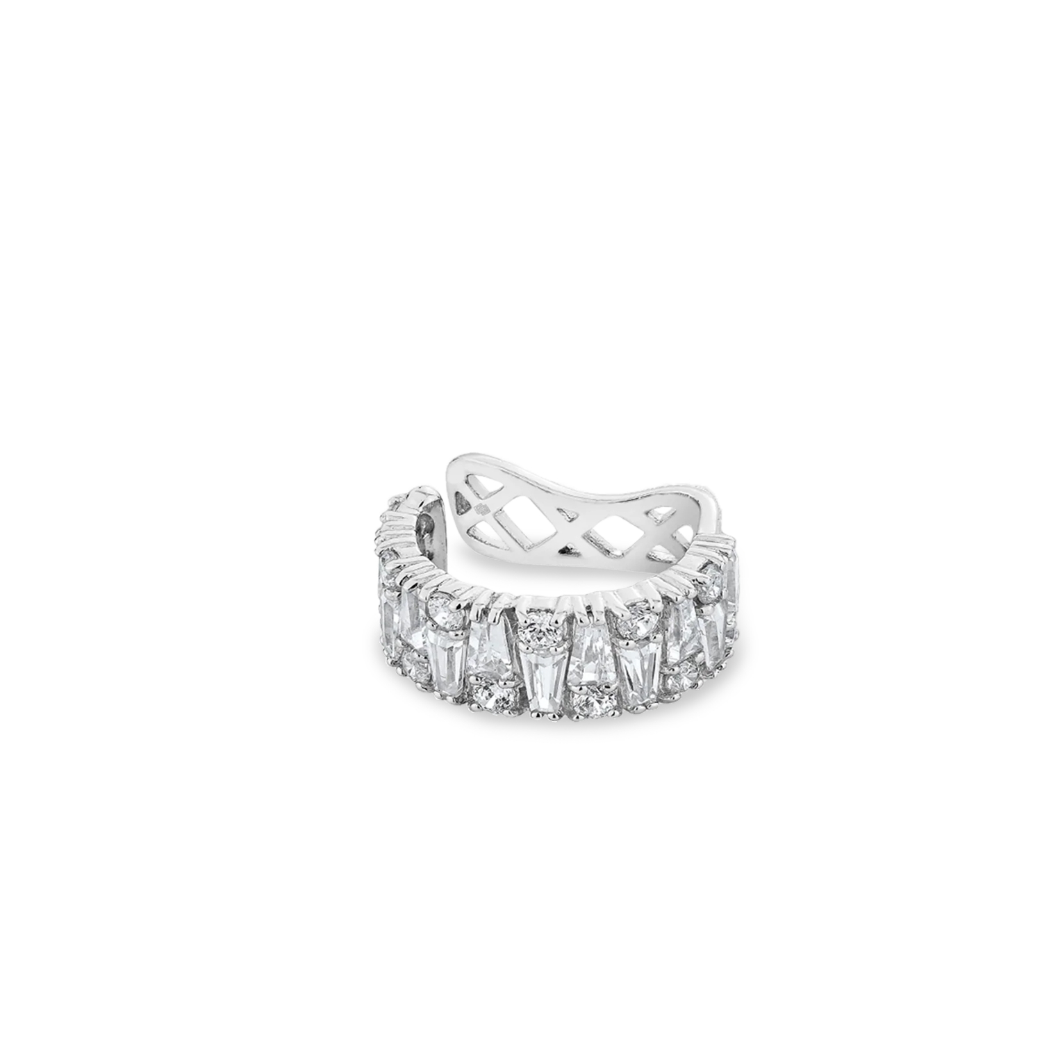 CULTURE EAR CUFF SILVER