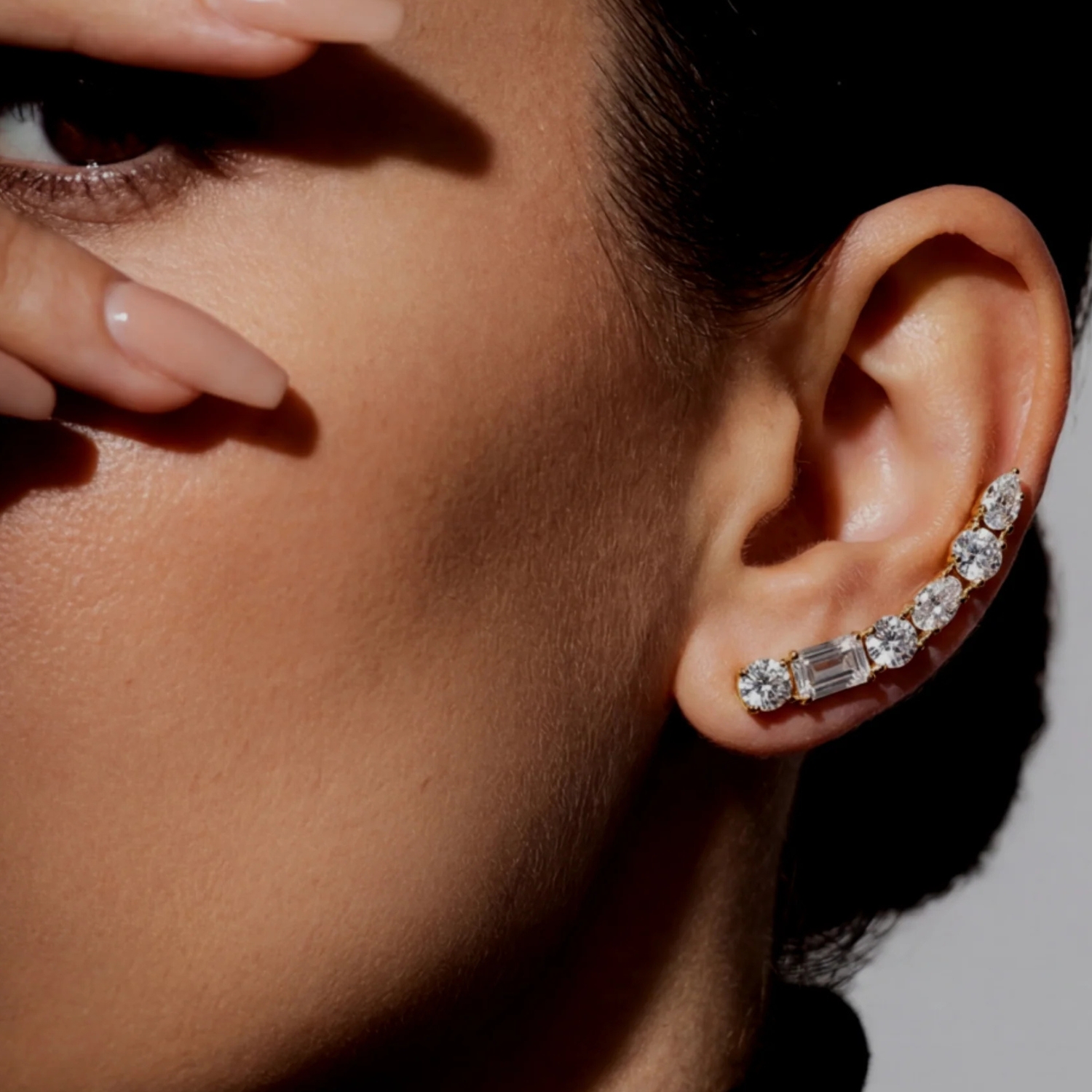 HYBRID EAR CLIMBER ΧΡΥΣΑ