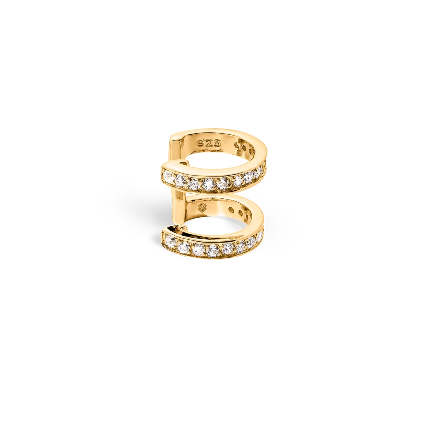EDGE DUO EAR CUFF GOLD