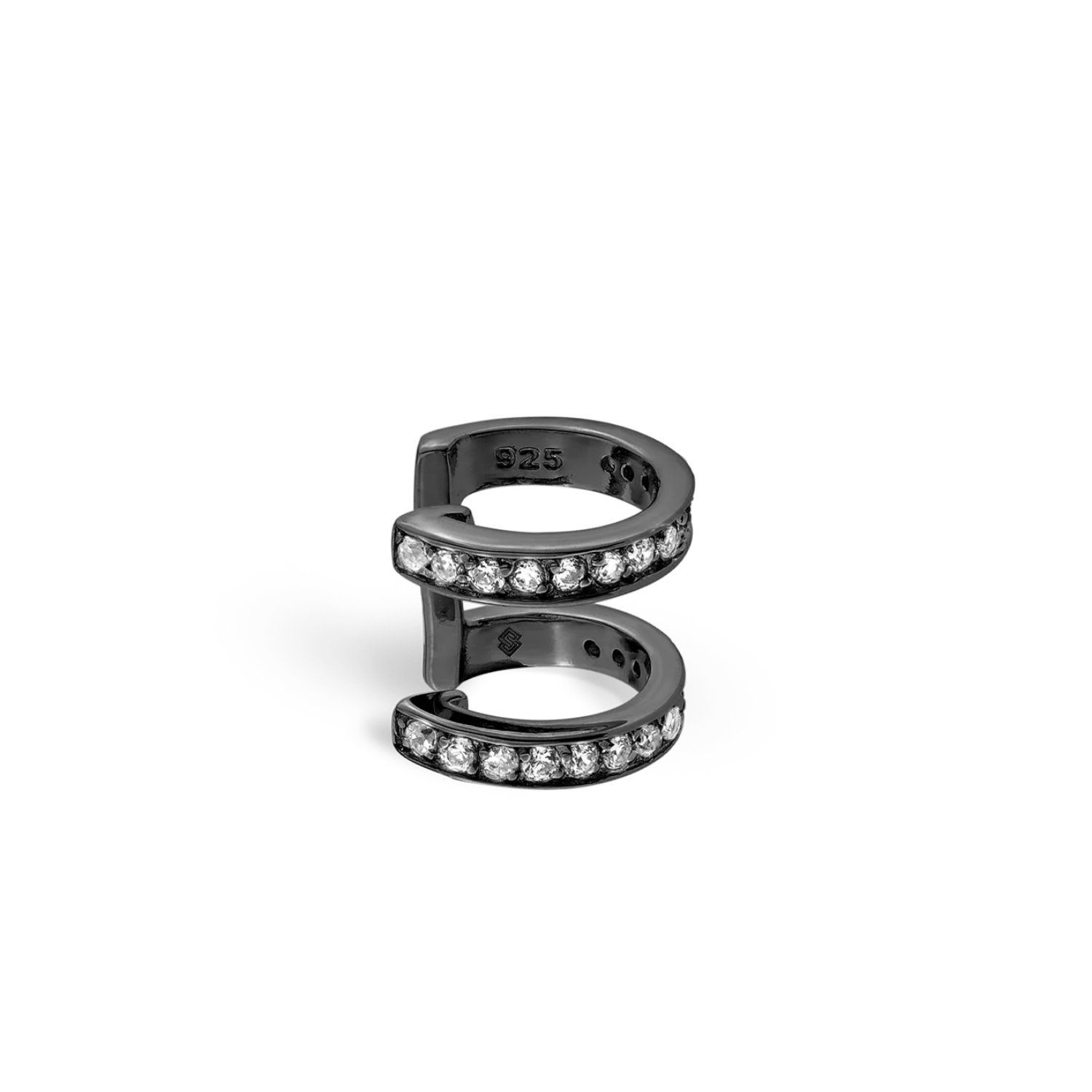 EDGE DUO EAR CUFF BLACK