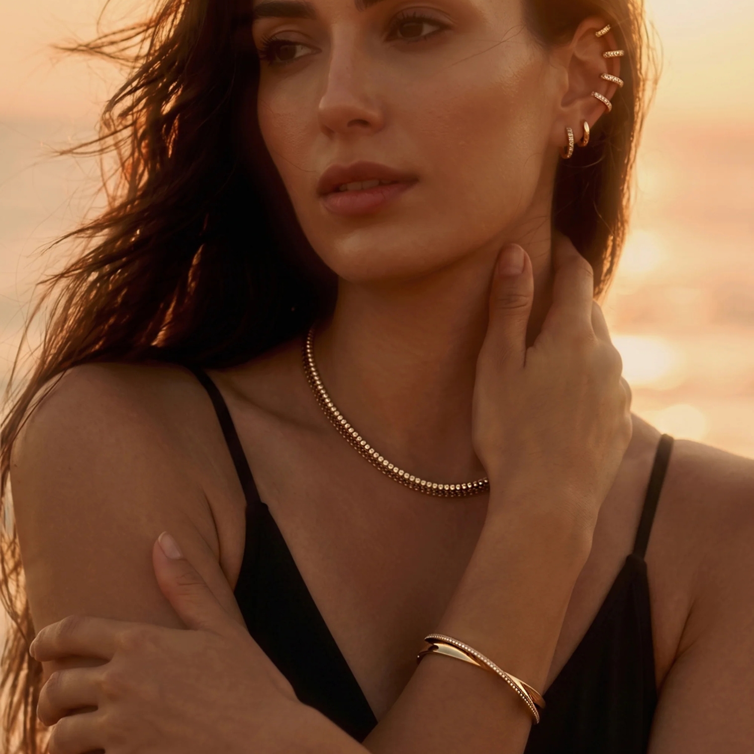 LIGHT BANDLE BRACELET GOLD